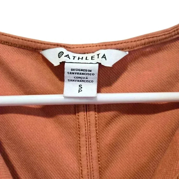 Athleta Farallon Dress Sunbaked Clay Size S/P #019 - Picture 8 of 11